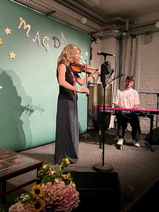Magda at the KulturBrauerei