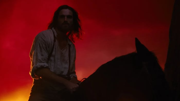 Jacob Elordi as Heathcliff in Wuthering Heights, Warner Bros. (2026).